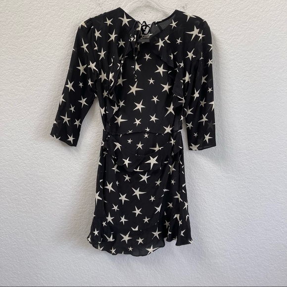 Réalisation Par Silk Goldie Mini Dress in Star Struck Size XS - Picture 3 of 8